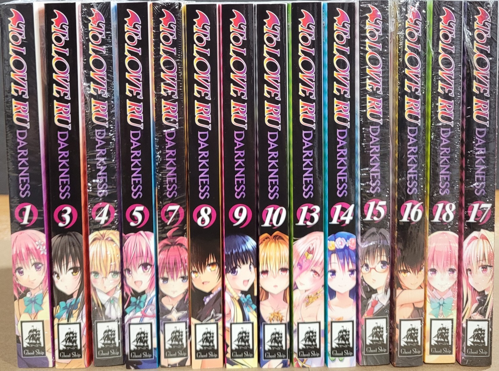 To Love Ru Darkness Manga Vol 1,3-5,7-10,13-18 English Series New Seven Seas