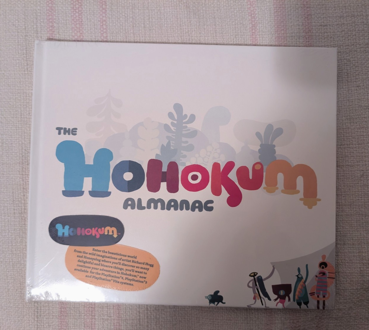 The HOHOKUM ALMANAC By Nick Hurwitch PS PlayStation Age 8 Hardcover NEW Sealed!