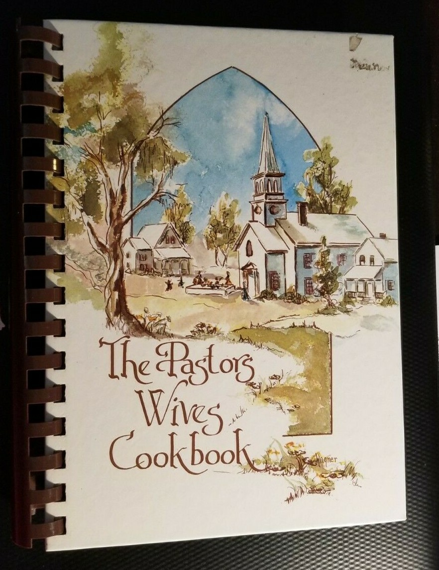 1978 THE PASTORS WIVES COOKBOOK Sybil DuBose Wimmer 349 Pages of RECIPES Spiral