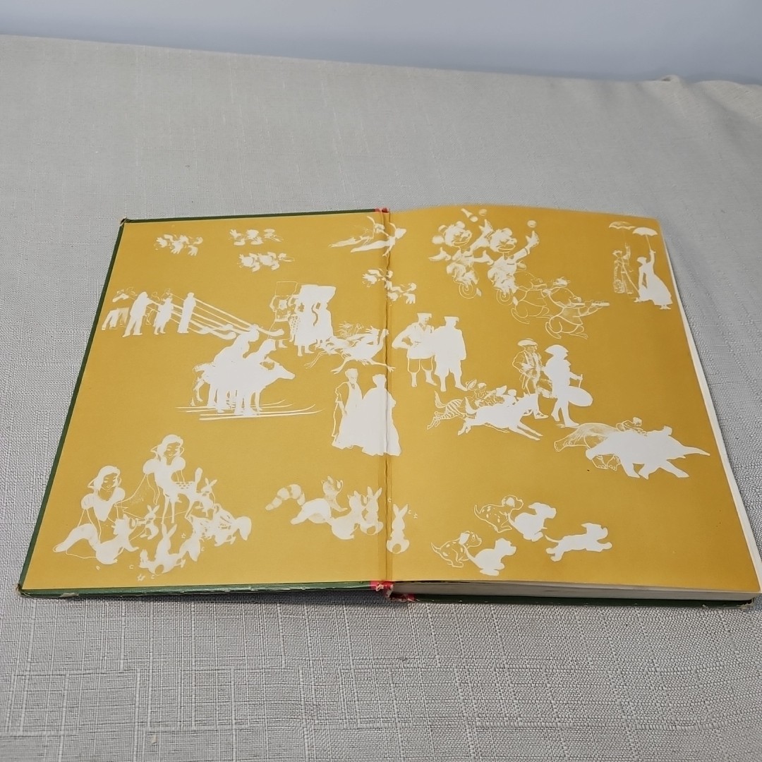 Walt Disney’s Fantasyland Wonderful Worlds 1965 Hardcover Book Golden Press