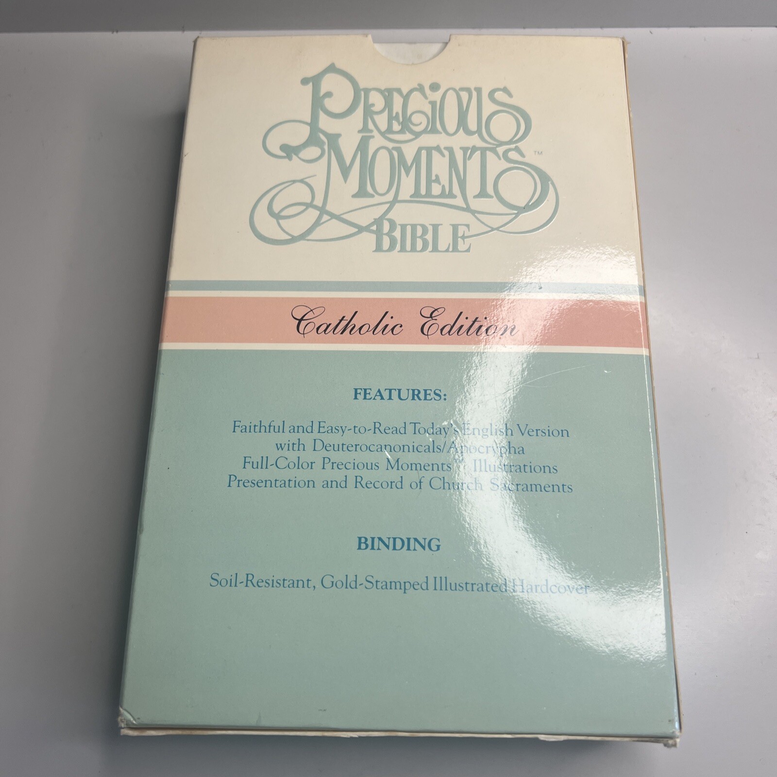 Precious Moments Bible Catholic Edition Today’s English Version 1270 Hardcover