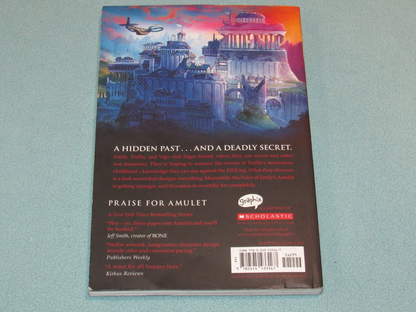 AMULET #1-8 by Kazu Kibuishi (Box Set, 2018) ~1,2,3,4,5,6,7,8~ Trade Paperback