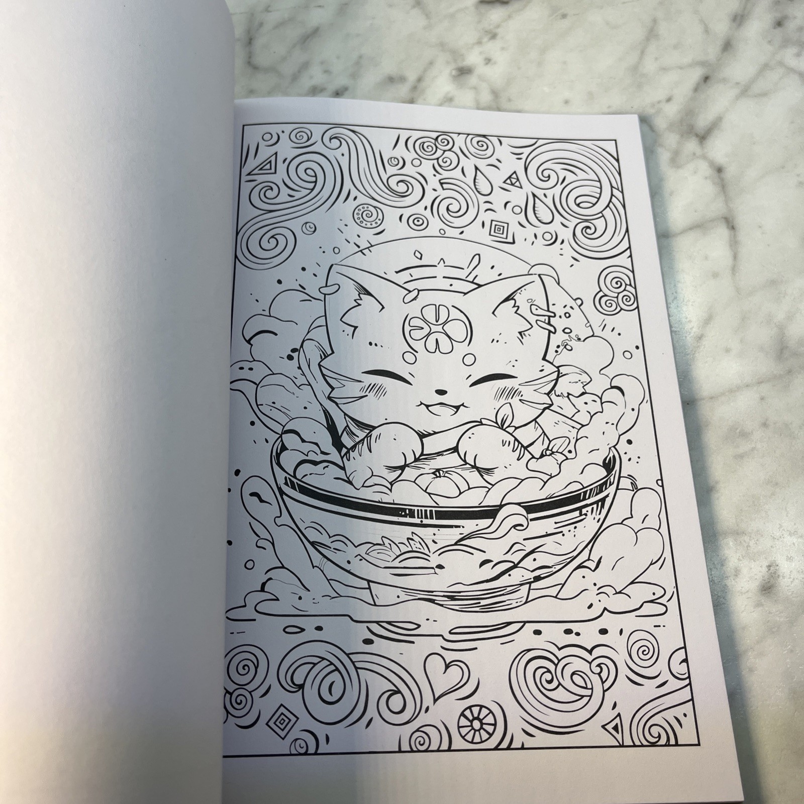 Anime Coloring Book “Advanced Coloring”, Bendon, anime coloring, girl & teens