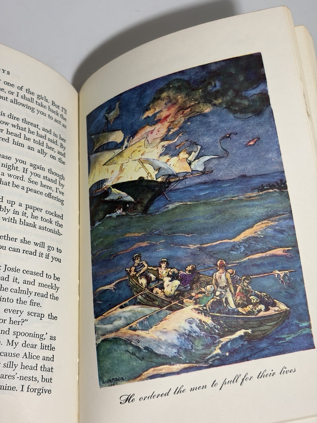Jo’s Boys Louisa May Alcott 1977 Grosset Dunlap HC DJ Illustrated