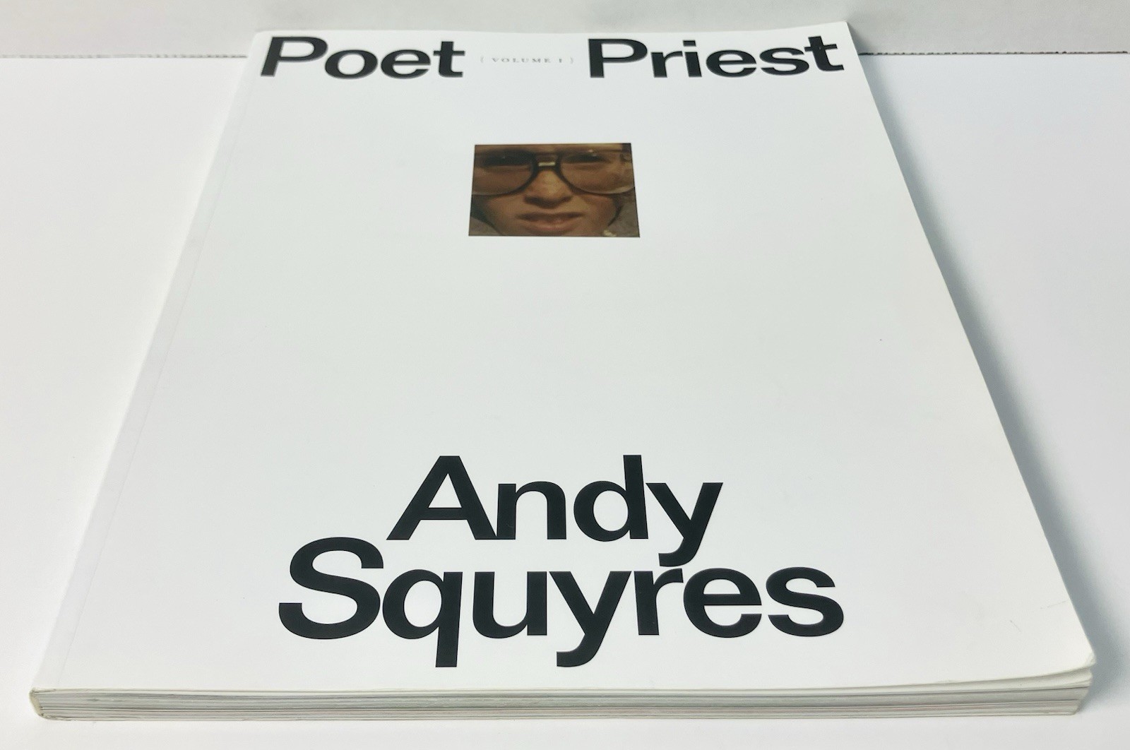 Poet Priest Volume 1 by Andy Squyres | 2nd Printing Poetry Book