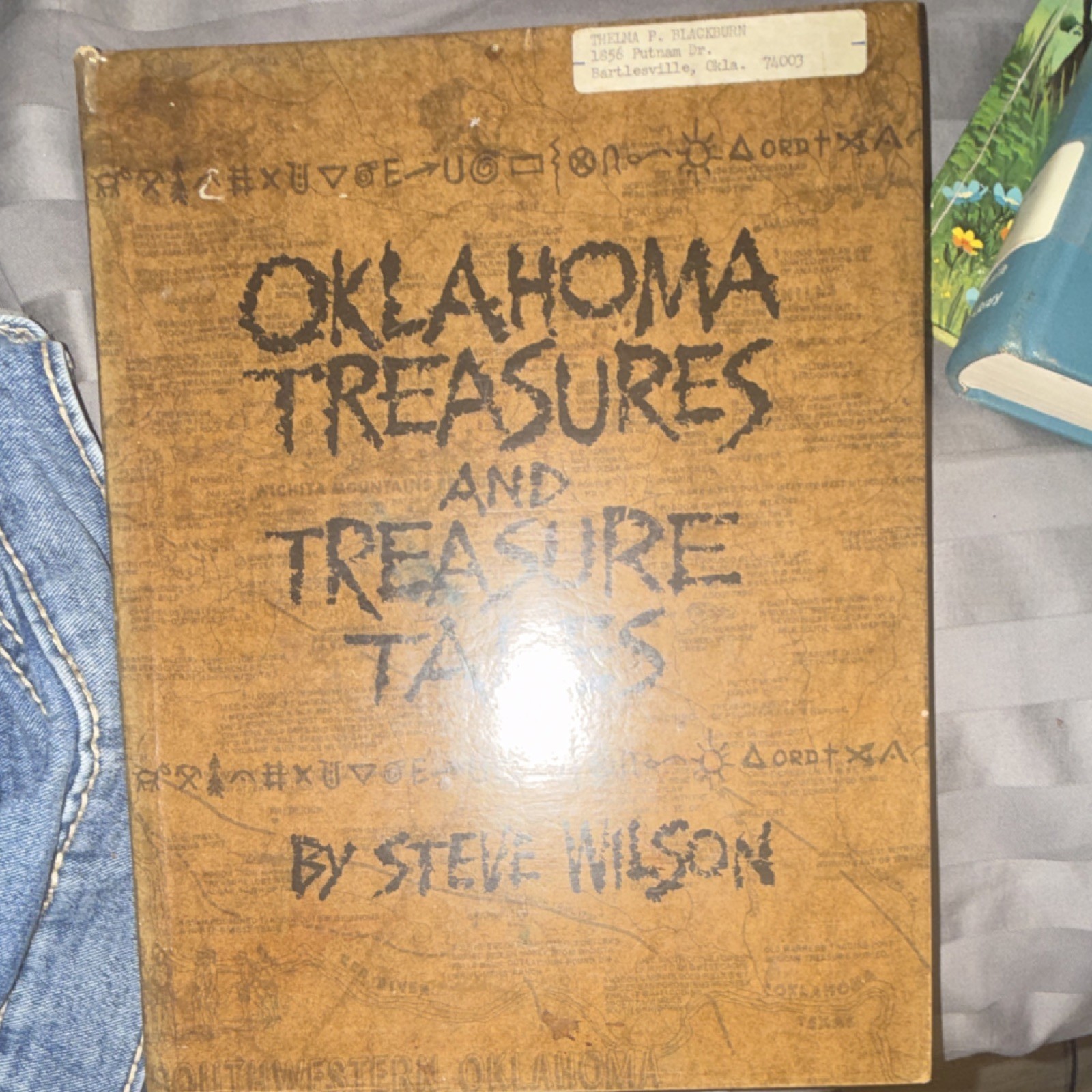 Steve Wilson Oklahoma Treasures and Treasure Tales HC Illustrated