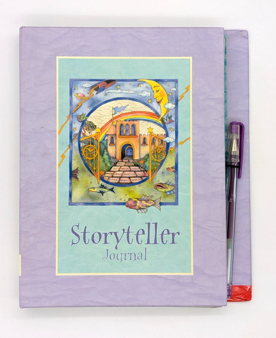 Storyteller Journal Activity Book Scholastic Tangerine Press 2001 Good Used