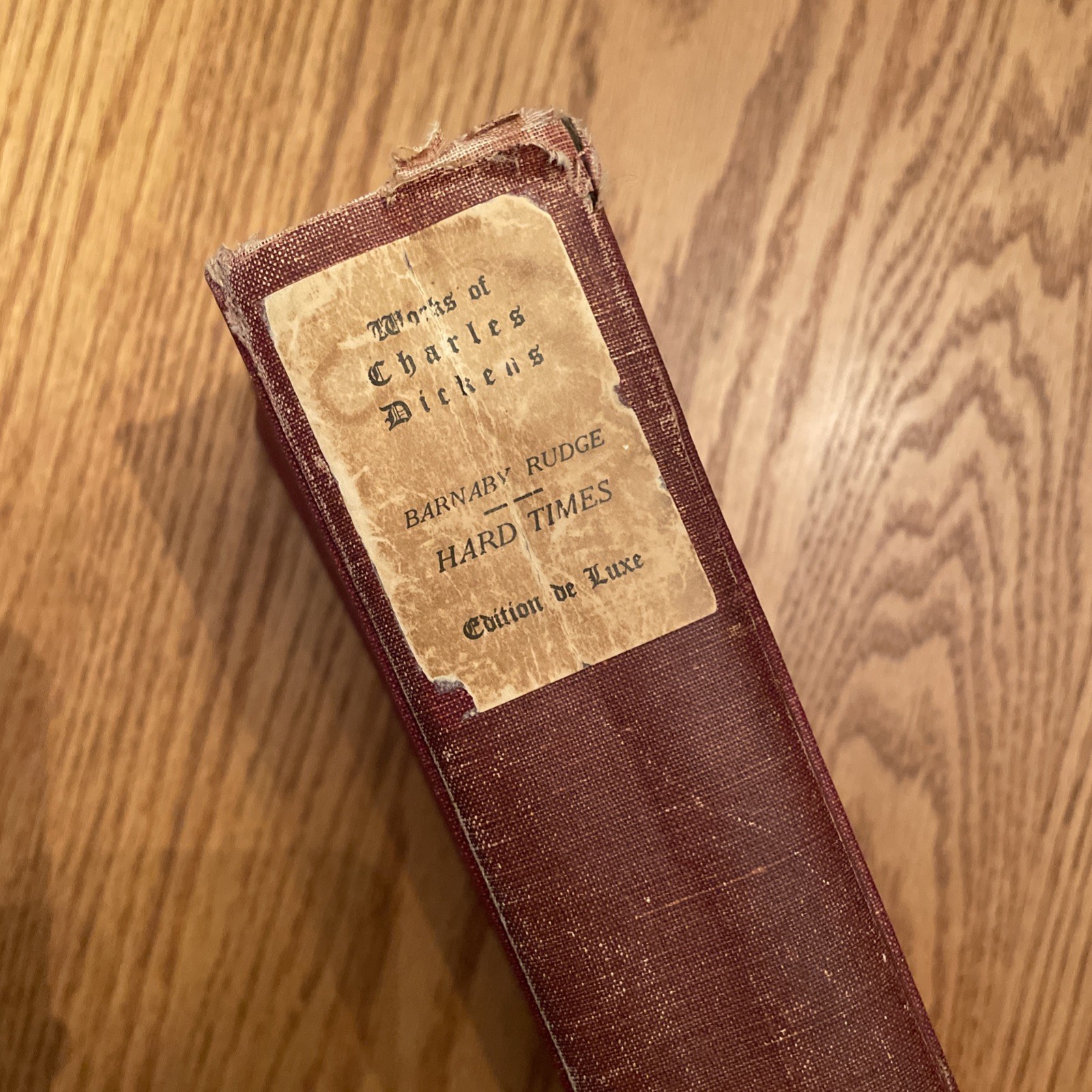 The Works of Charles Dickens Vol. XI: Barnaby Rudge, Hard Times (1868)