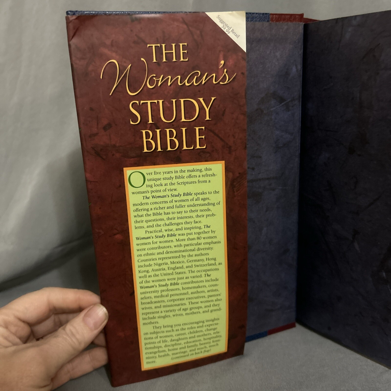 Woman’s Study Bible NKJV Opening the Word of God to Women by Thomas Nelson 922