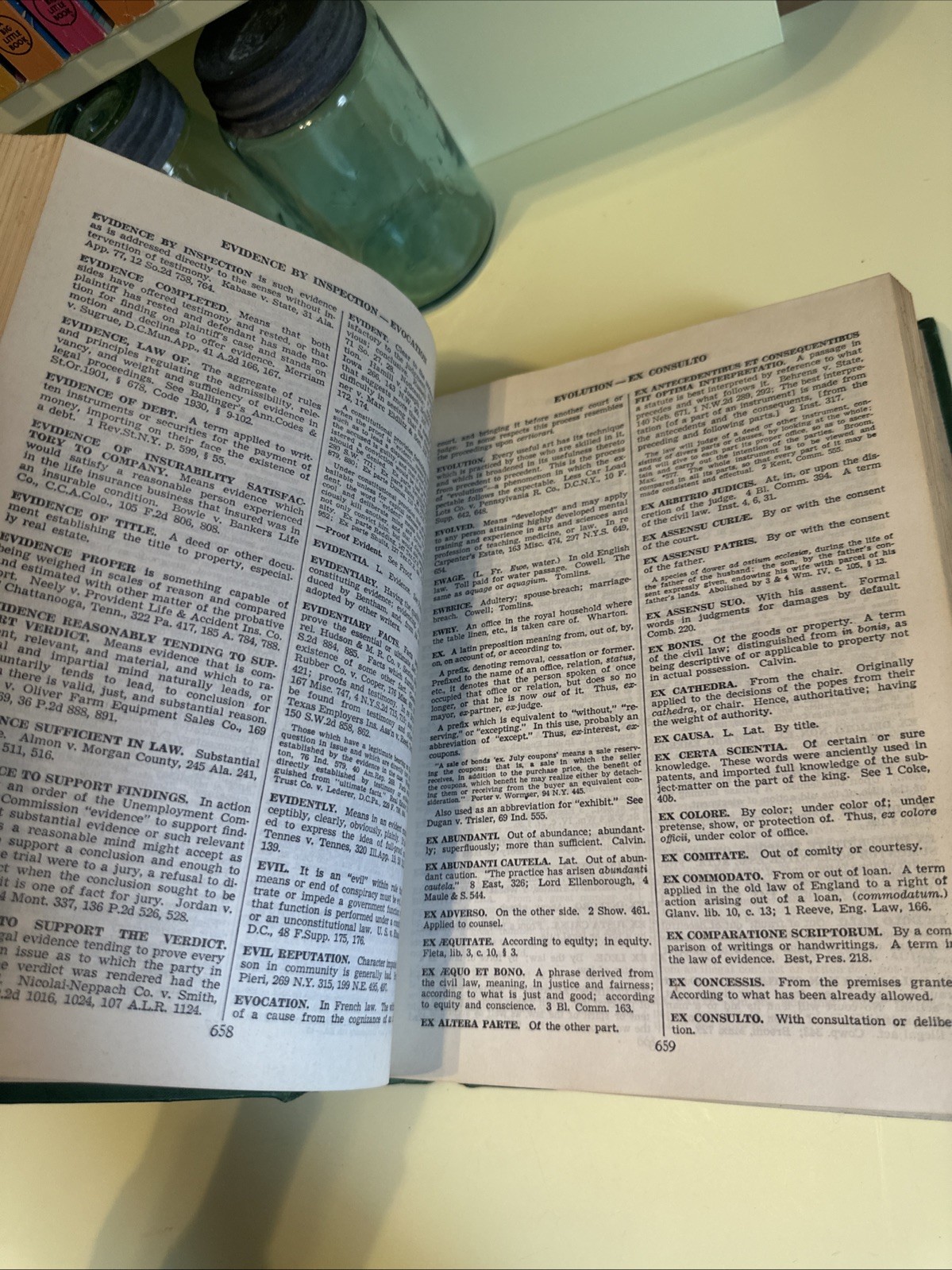 BLACKS LAW DICTIONARY FOURTH EDITION WEST PUBLISHING 1951 HENRY CAMPBELL HC BOOK