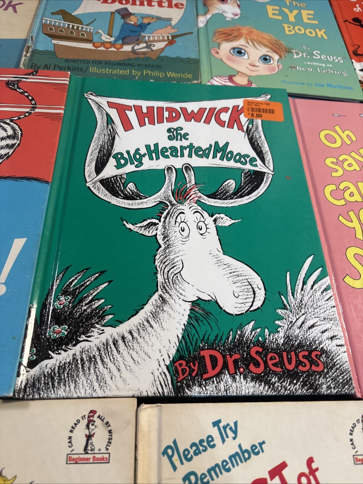 Lot of 16 Vintage Dr Suess Books I Can Read All By Myself Bright Early Beginning