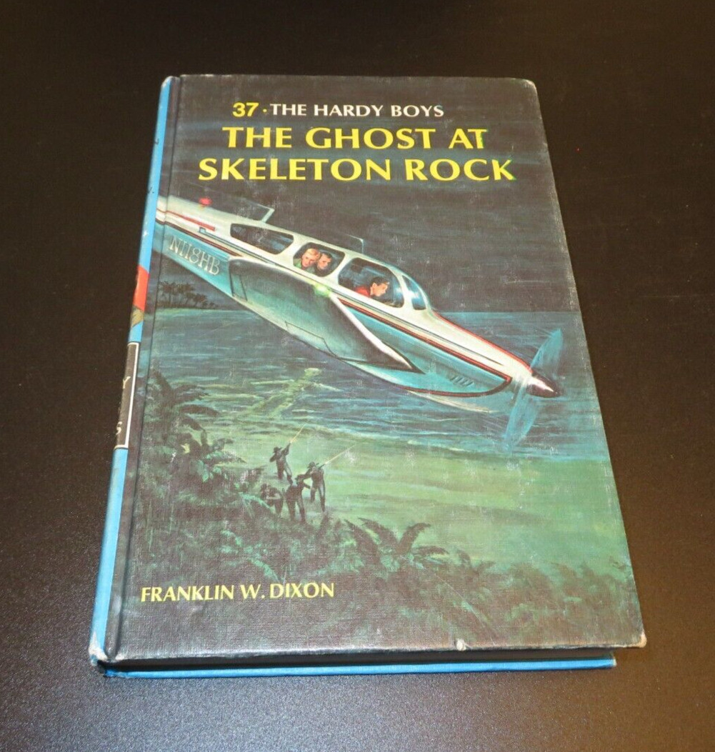 Hardy Boys # 37 The Ghost at Skeleton Rock matte hardcover Franklin W. Dixon