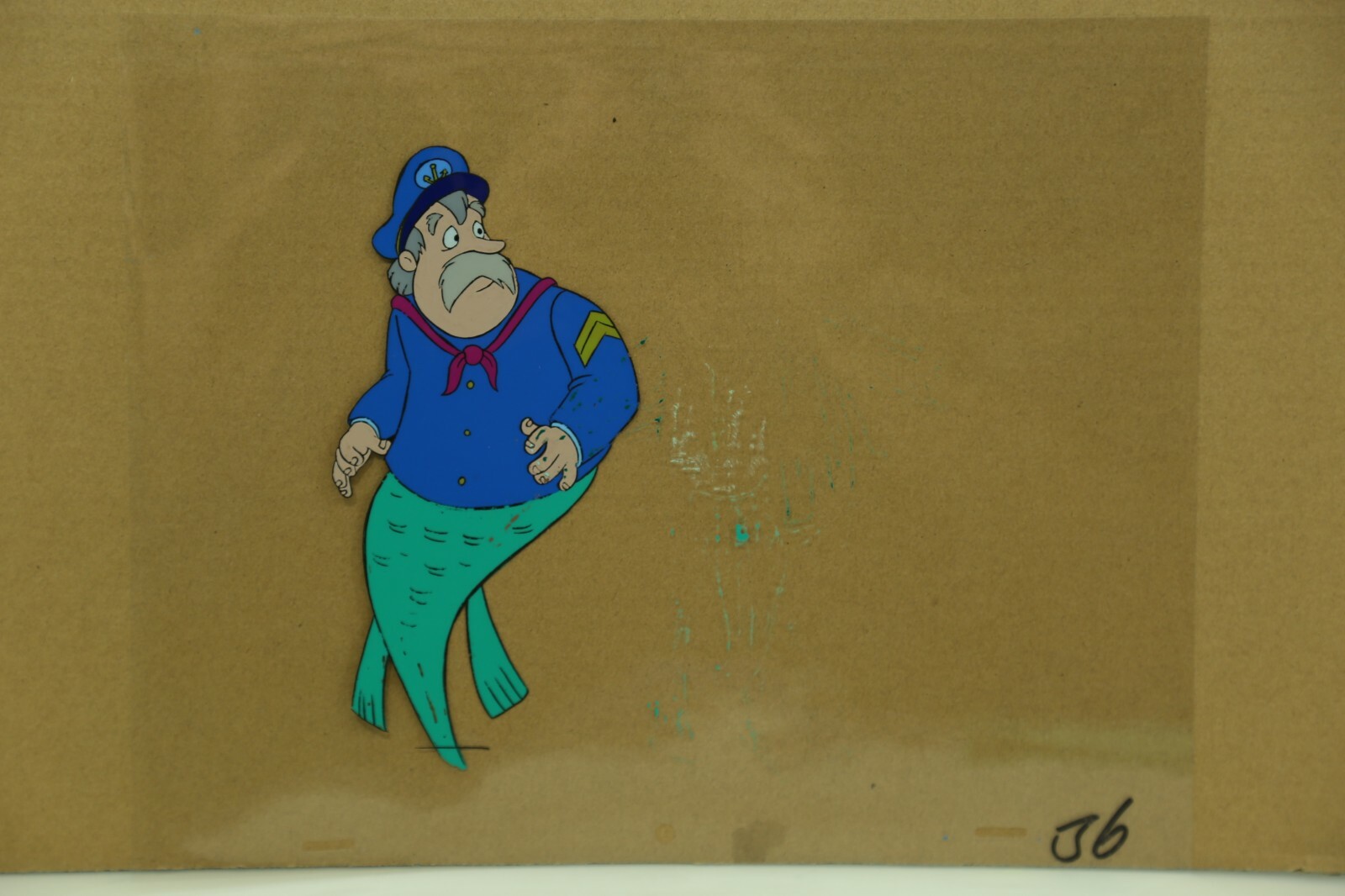 The OZ Kids Original Animation Production Cel & Copied Background (24-11)