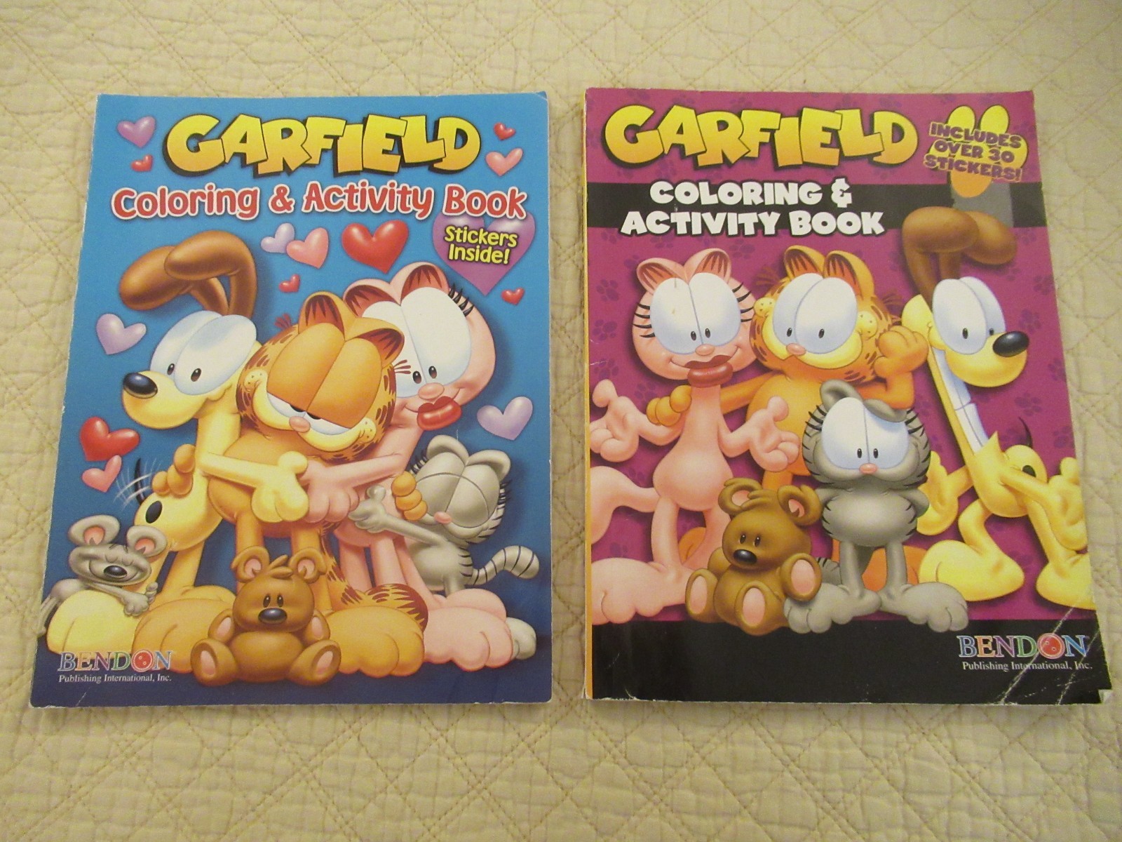 Garfield Coloring and Activity Books (2-Set) (Paperback) (Bendon Publishing)