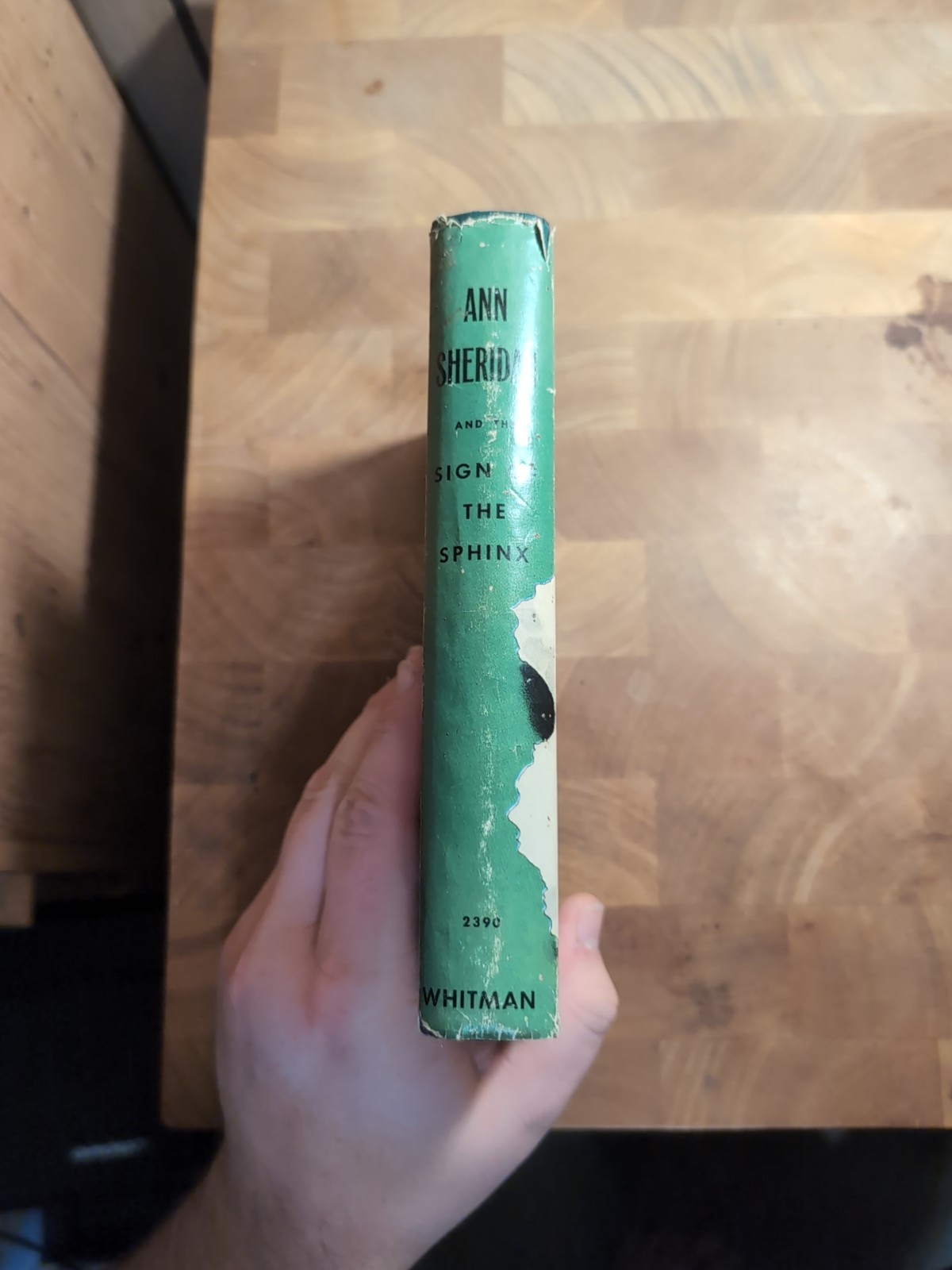 Ann Sheridan & the Sign of the Sphinx by Kathryn Heisenfelt; HCDJ A Whitman 1943