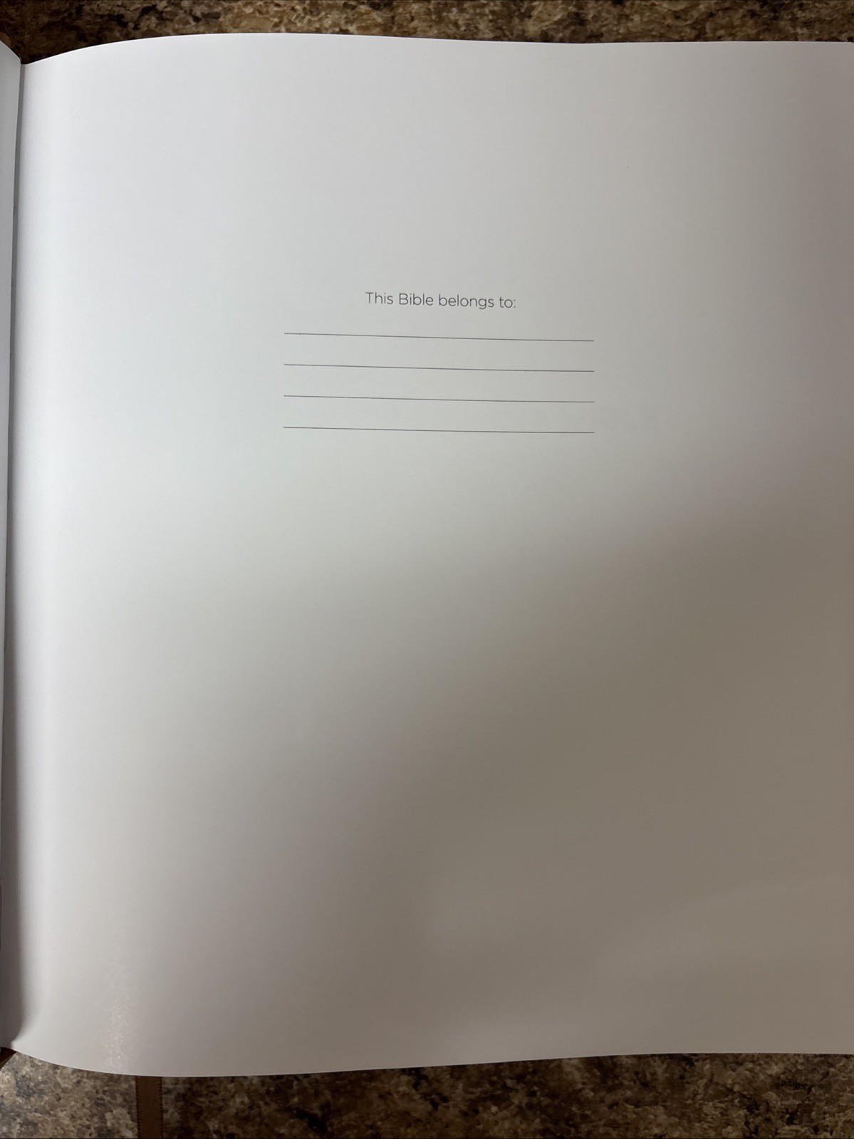 ESV Journaling Study Bible By J.I. Packer Trutone Over Board New Never Written