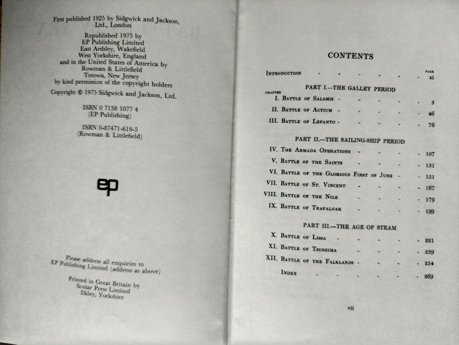 Sea Power, Battles by Sea, Command at Sea, Naval Military History Admirals