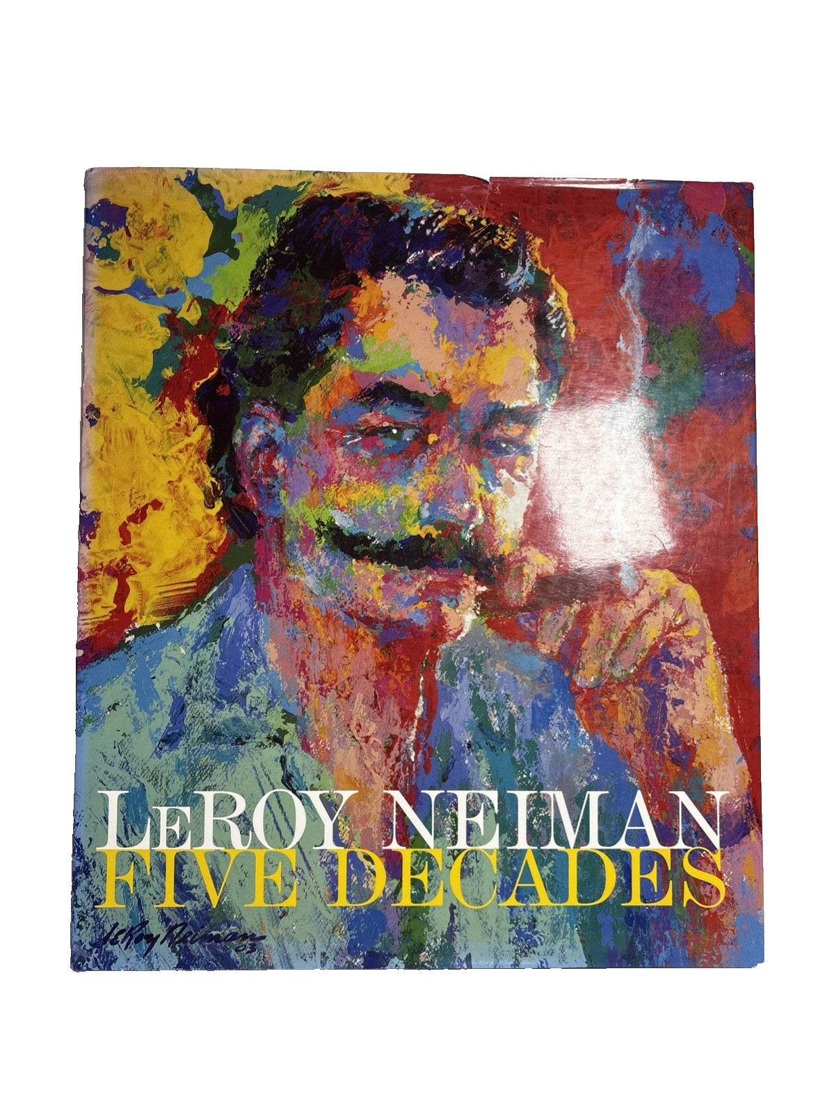 Leroy Neiman Five Decades By Leroy Neiman 2003 First Edition Hardcover Signed