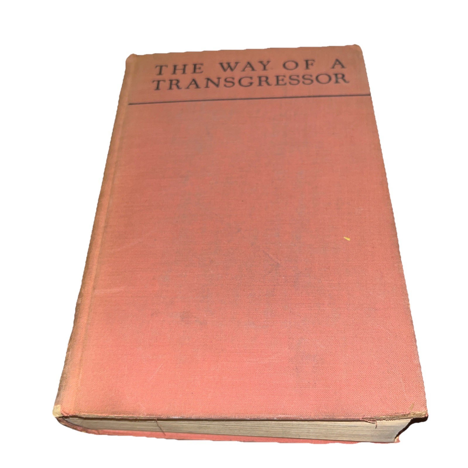 The Way of a Transgressor by Negley Farson (1936, Hardcover)