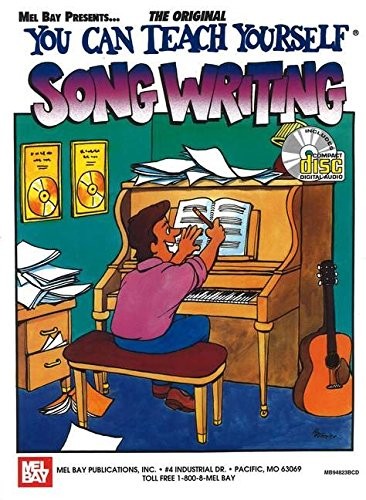MEL BAY’S YOU CAN TEACH YOURSELF SONG WRITING BOOK/ SET By Larry Mccabe **Mint**