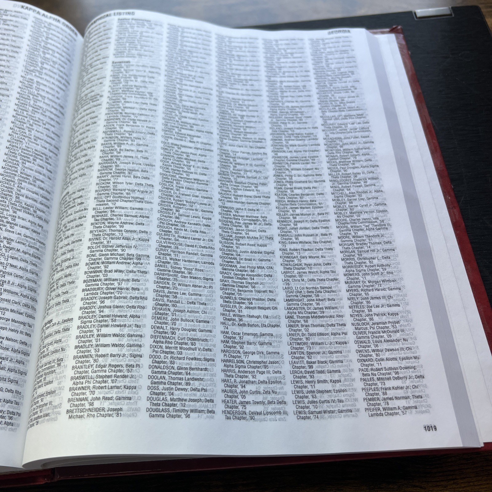 Kappa Alpha Order 150th Anniversary Alumni Directory 1275pp 2015 NO CD
