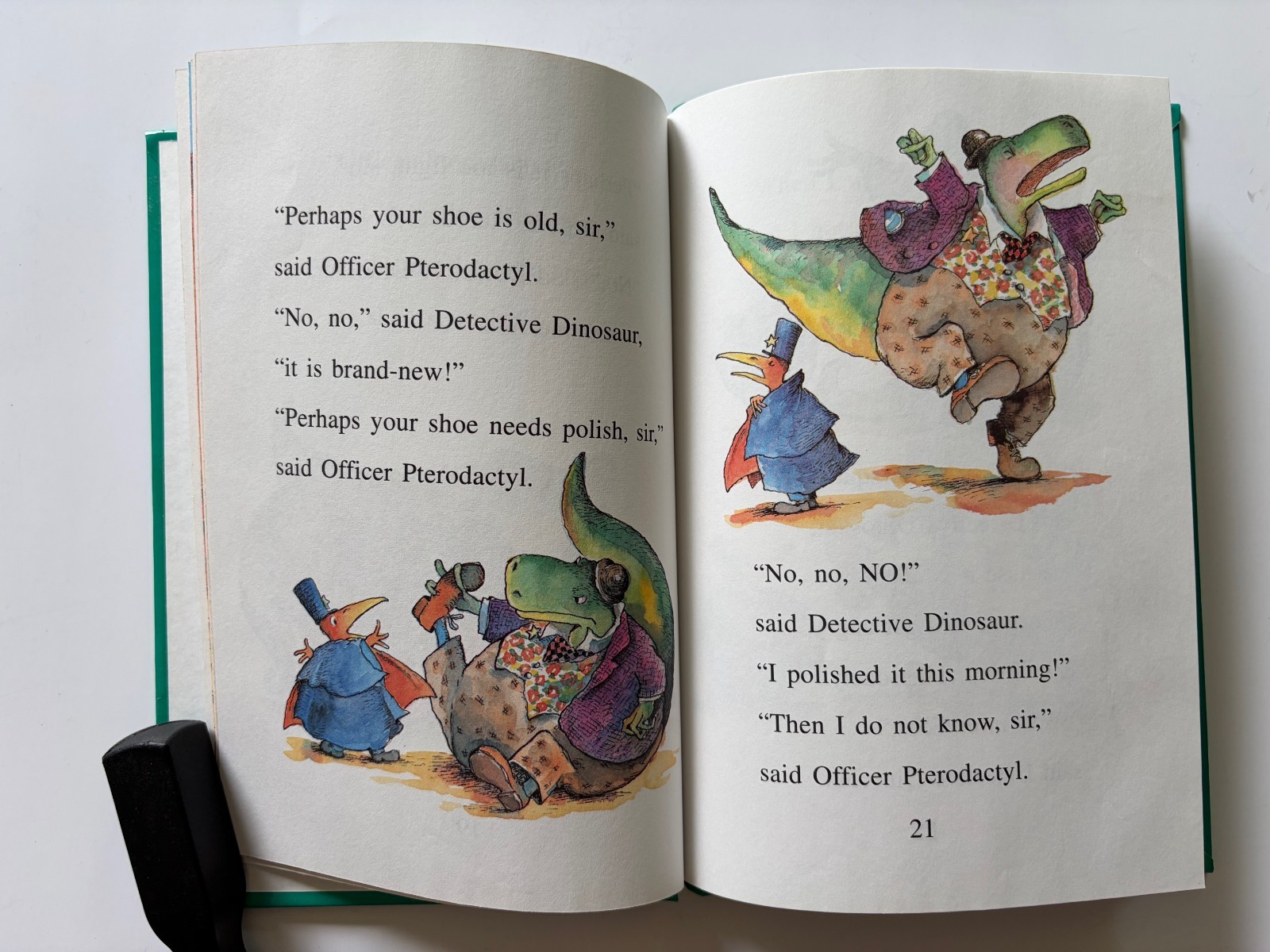 Detective Dinosaur by James Skofield (1996, Hardcover Book), An I Can Read Book