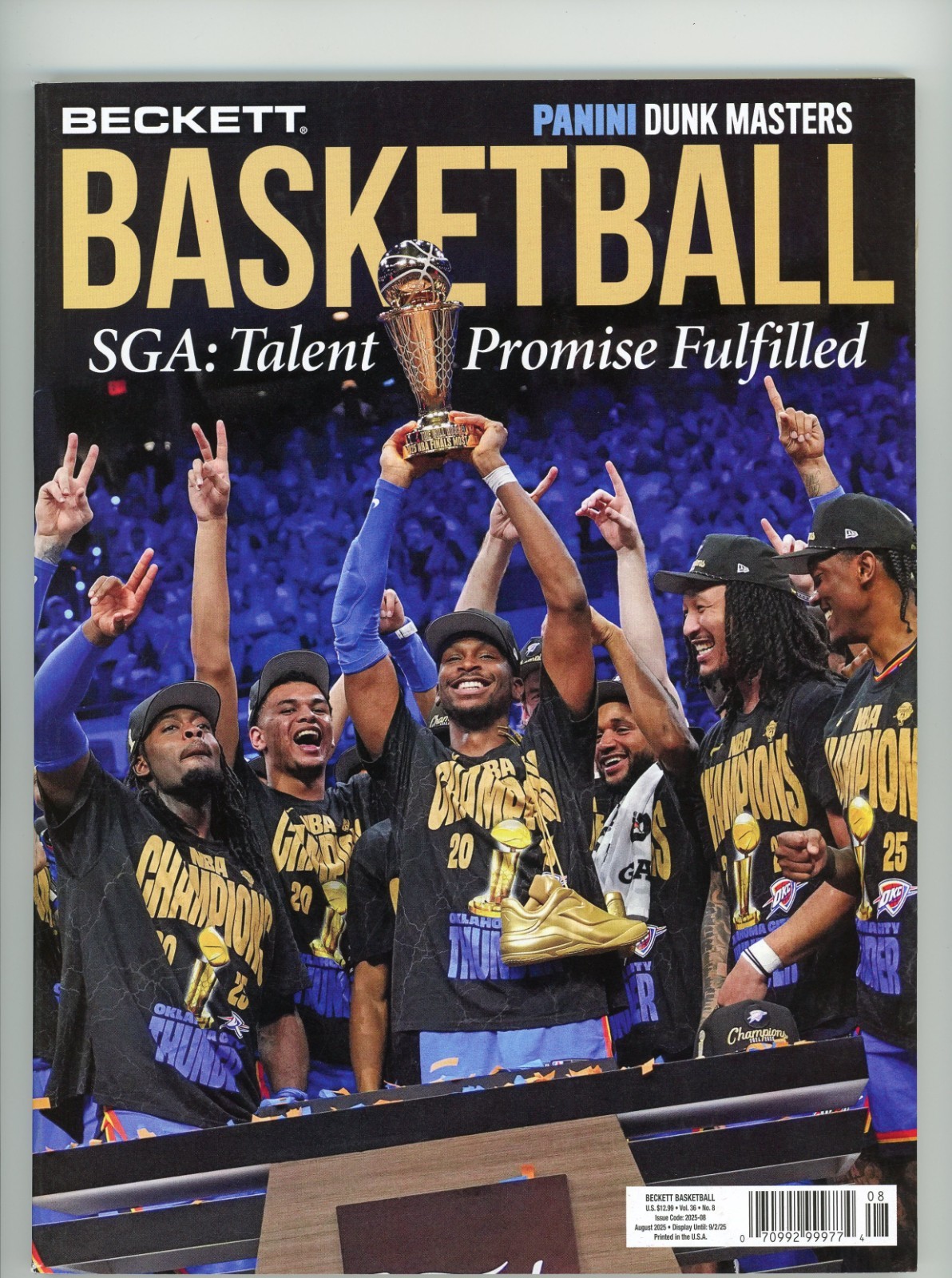 BECKETT BASKETBALL Magazine August 2025 SGA TALENT – PROMISE FULFILLED