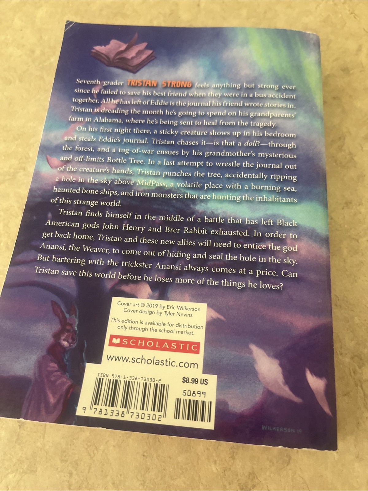 Tristan Strong Punches A Hole In The Sky By Kwame Mbalia 482 Pages @2009 Soft…