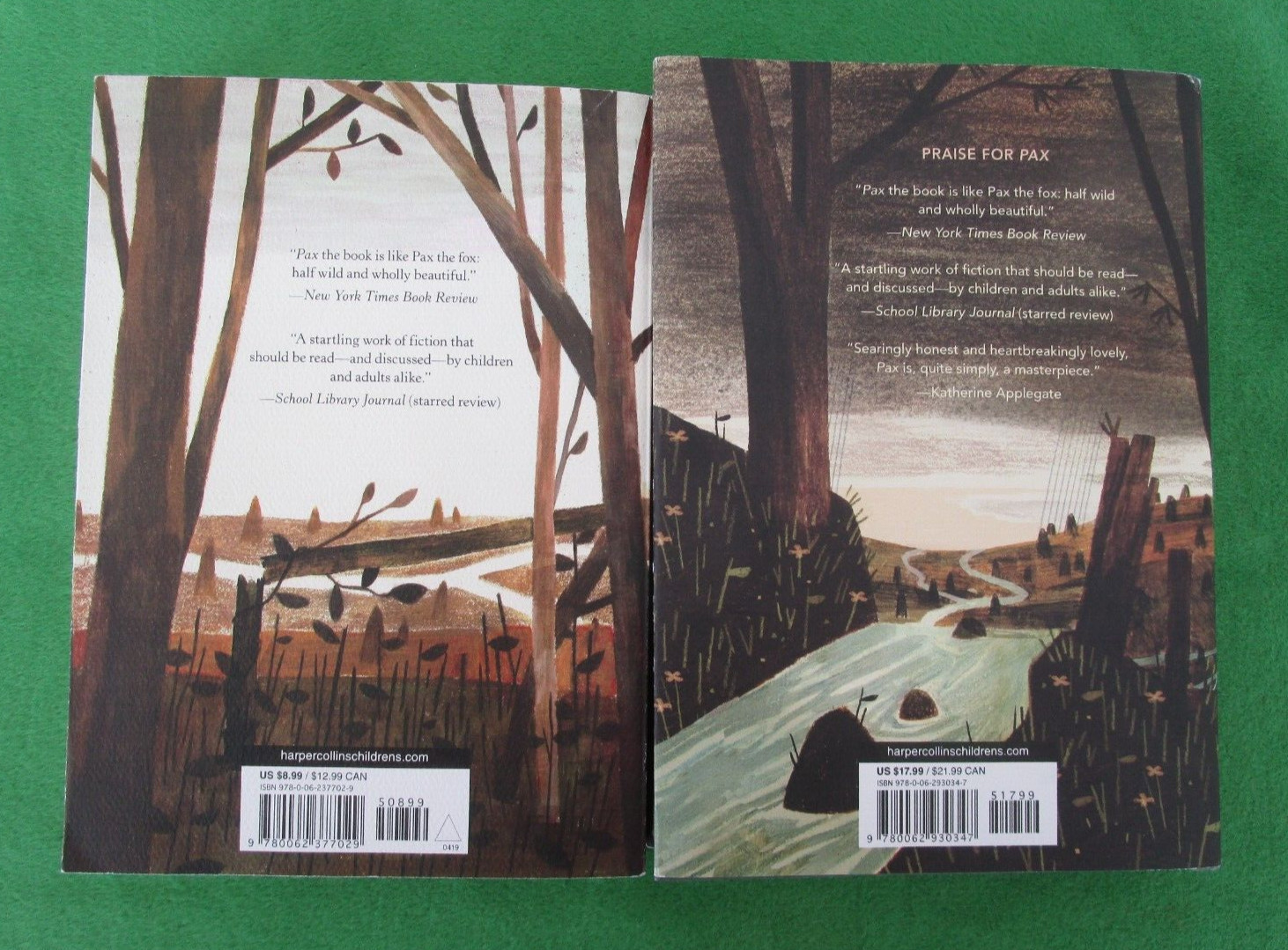 MIXED SET 2 PAX CHILDREN’S SERIES BY SARA PENNYPACKER: #1 PB; #2 JOUNEY HOME HC