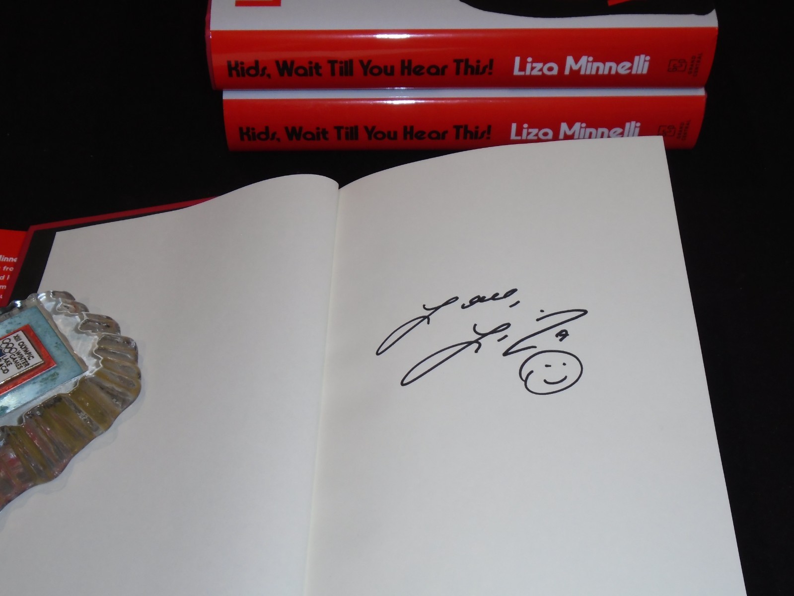 Signed Liza Minnelli EGOT Kids, Wait Till You Hear This! US1ST Memoir