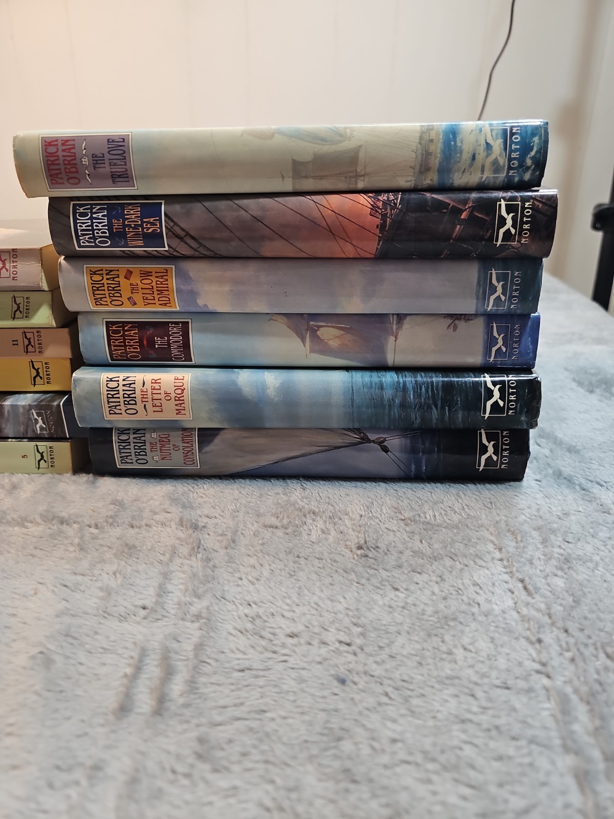Patrick O’Brian Books lot of 17 Aubrey-Maturin Nautical Sailing British Navy