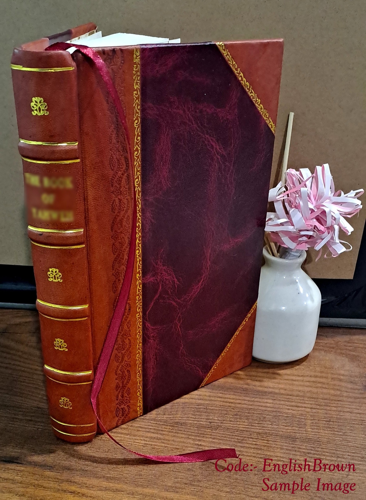 History Of Jaffna 1923 [Leather Bound] By C. Rasanaygam
