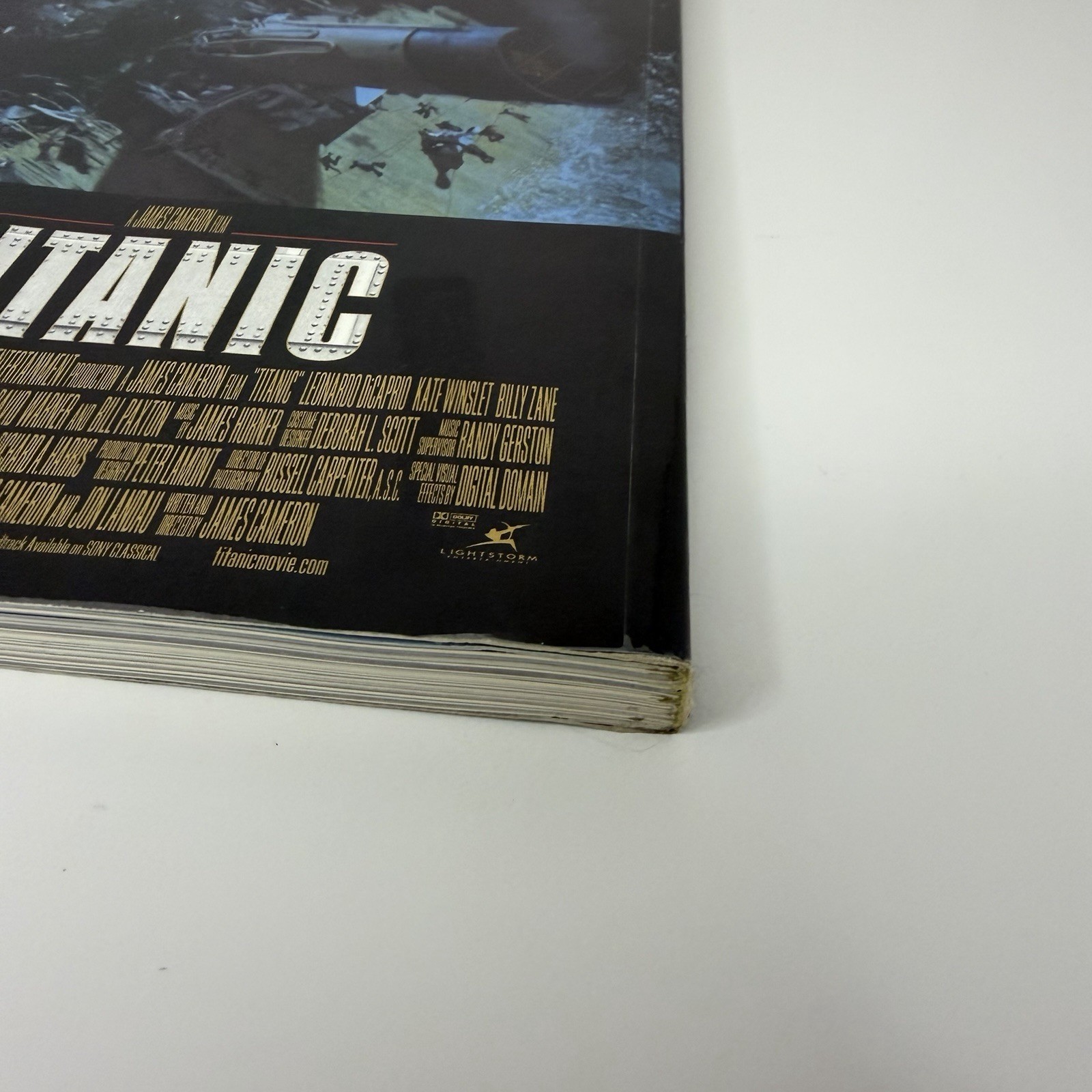 Titanic Book. Behind The Scenes. 178 Pages. James Cameron’s Titanic Story