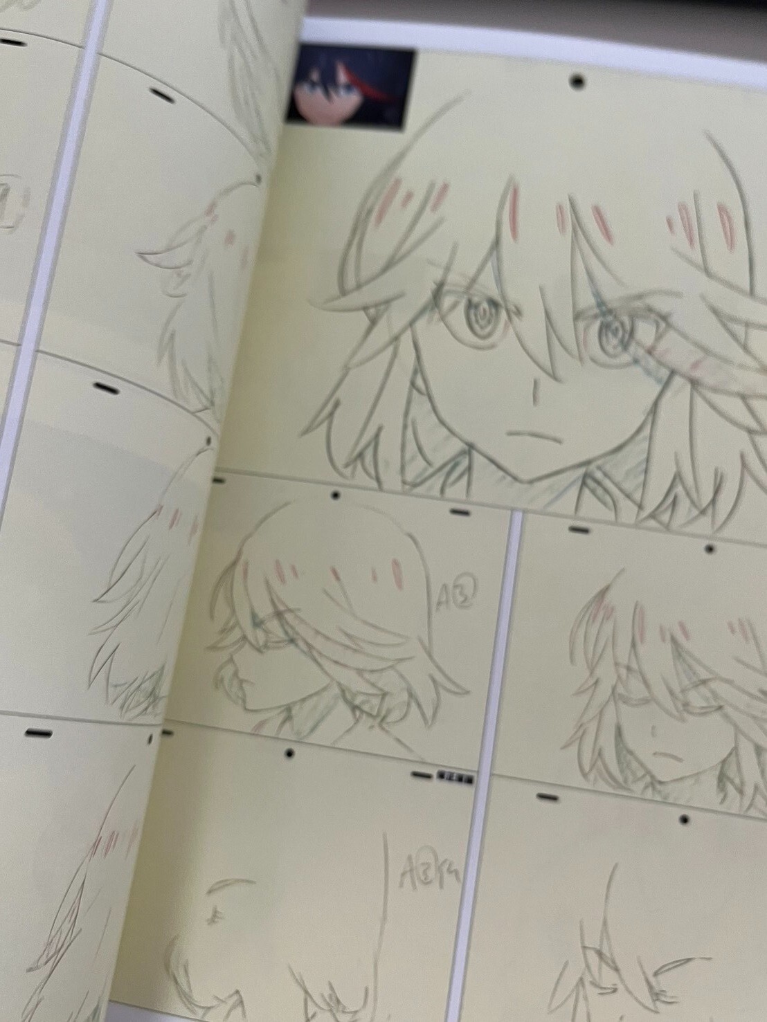 Rare TRIGGER KILL LA KILL Animation Art book 1st issued 20140815 Desgin Works