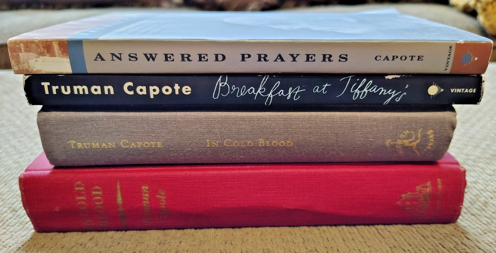 Truman Capote Book Lot In Cold Blood Breakfast At Tiffany’s Unanswered Prayers