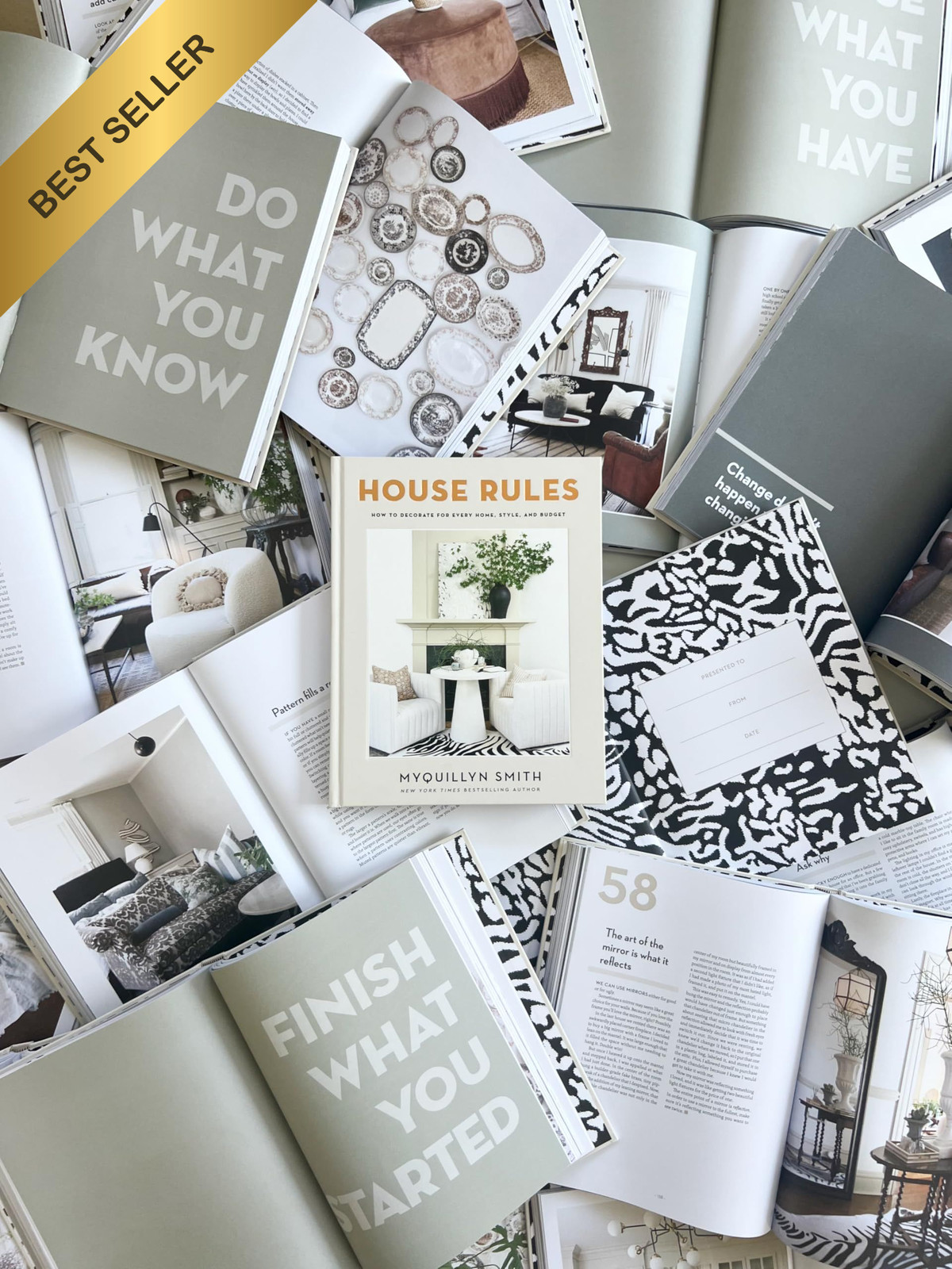 House Rules Cozy Minimalist Guide to Interior Design Home Organization Book