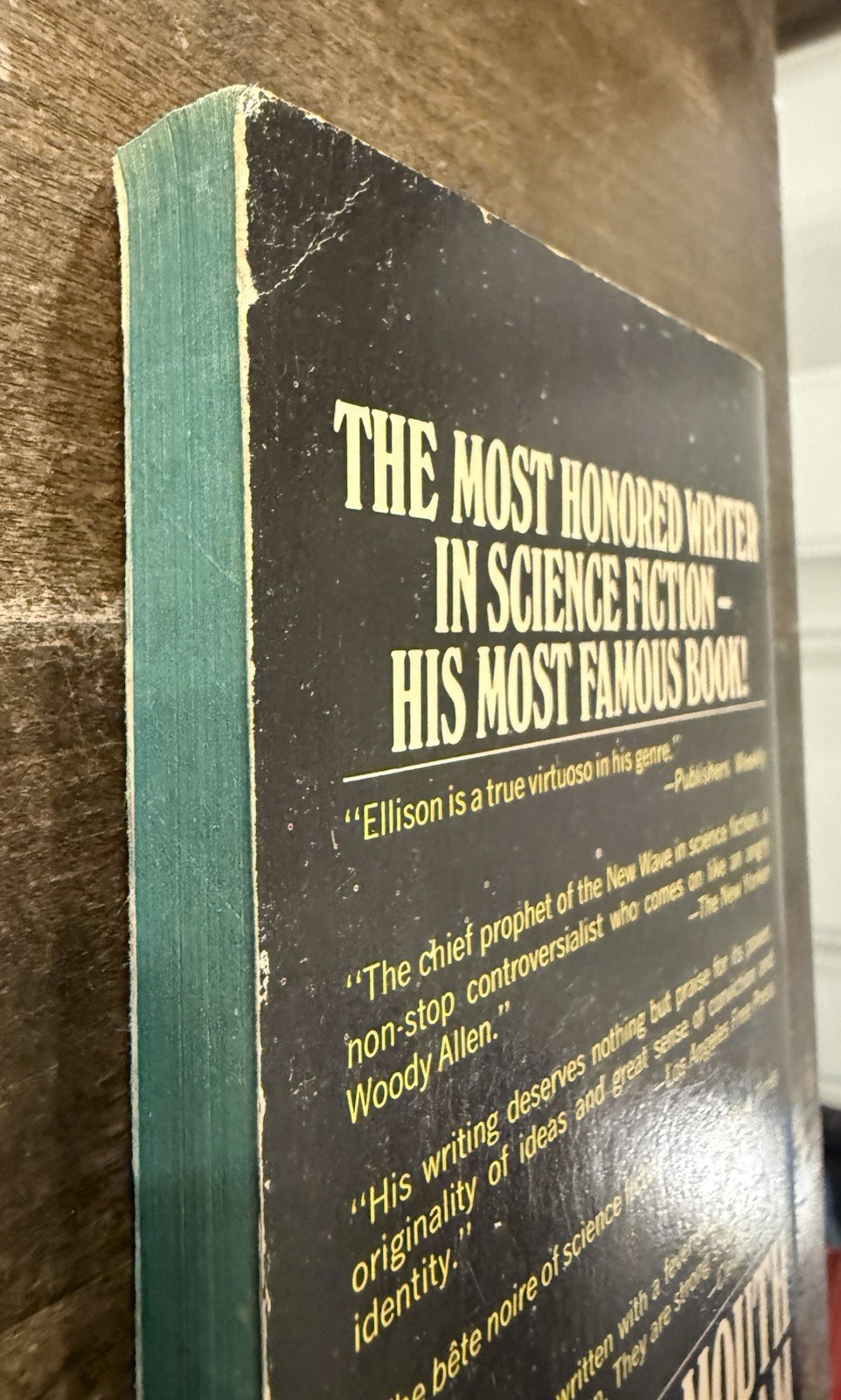 PB Harlan Ellison I Have No Mouth and I Must Scream Pyramid Sci Fi 1977 7th prin