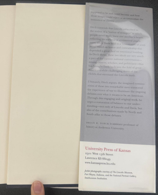 Lincoln and Davis: Imagining America, 1809-1865 by Brian R. Dirck