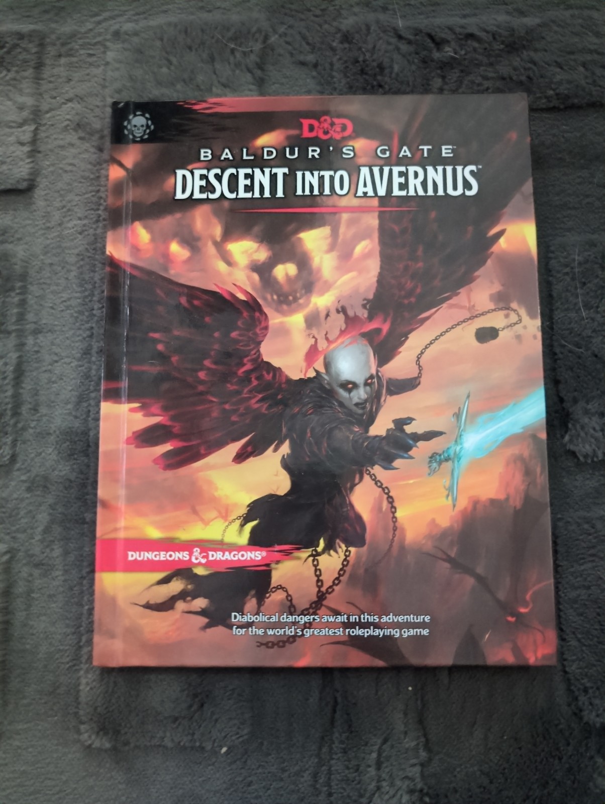 D and D Baldur’s Gate: Descent Into Avernus (2019, Hardcover)- No Map Of Elturel