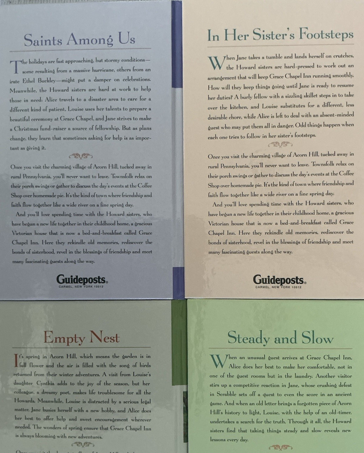 Tales From Grace Chapel Inn (Guideposts) Hardcover Lot Of 42 Almost Complete VGC