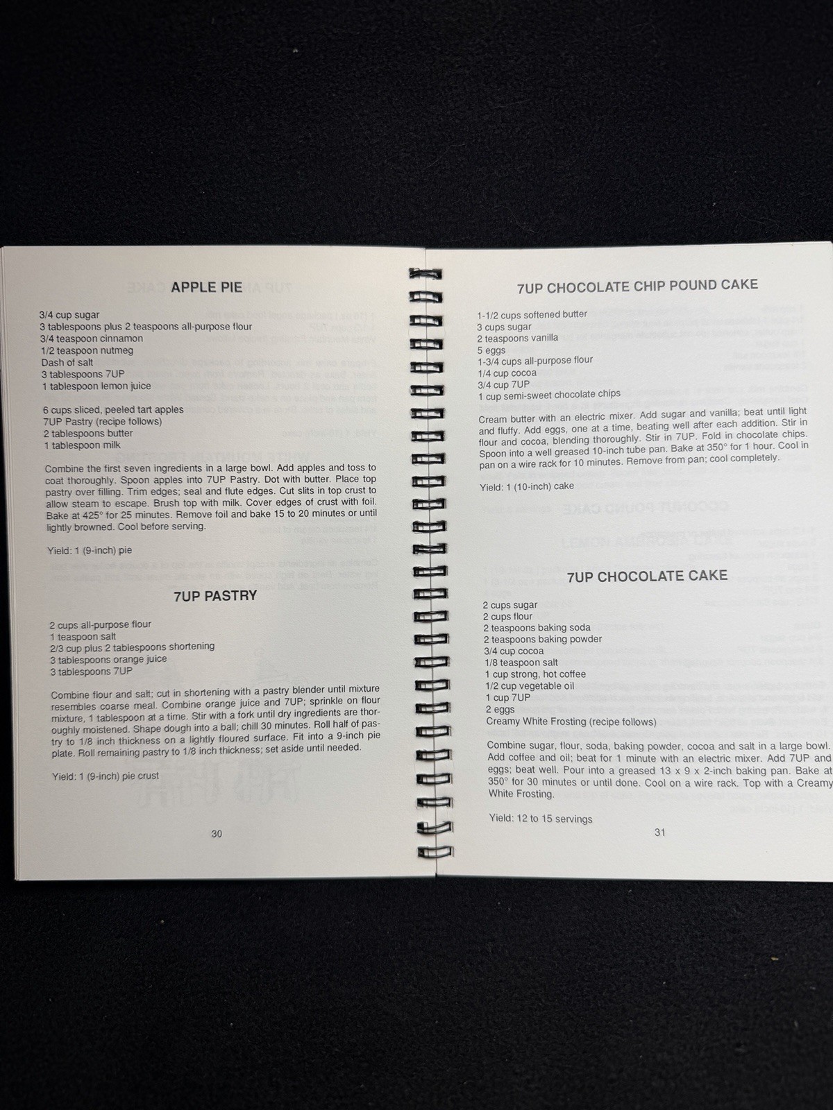 Vintage 1993 Dr. Pepper 7UP Cookbook Booklet Recipe Book Rare 86 pages