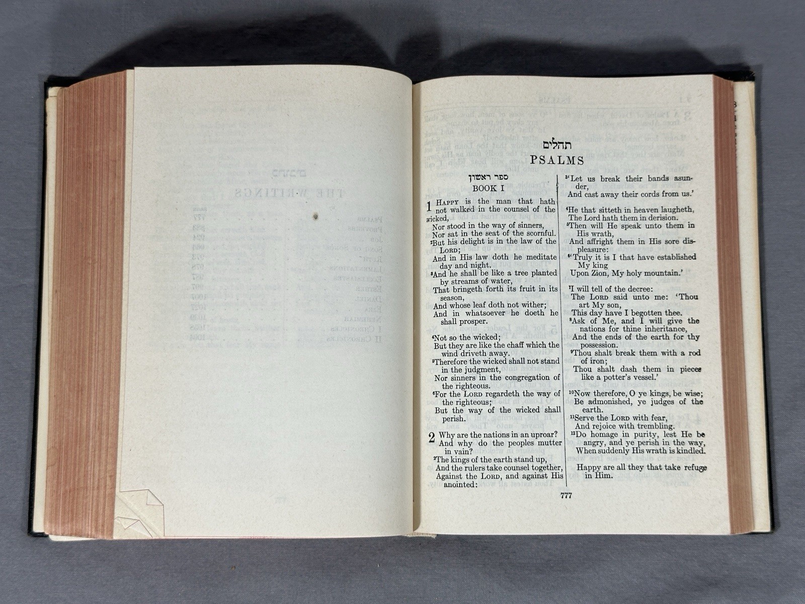 Holy Scriptures Bible 1956 Jewish Publication Society 1917 Religion READ