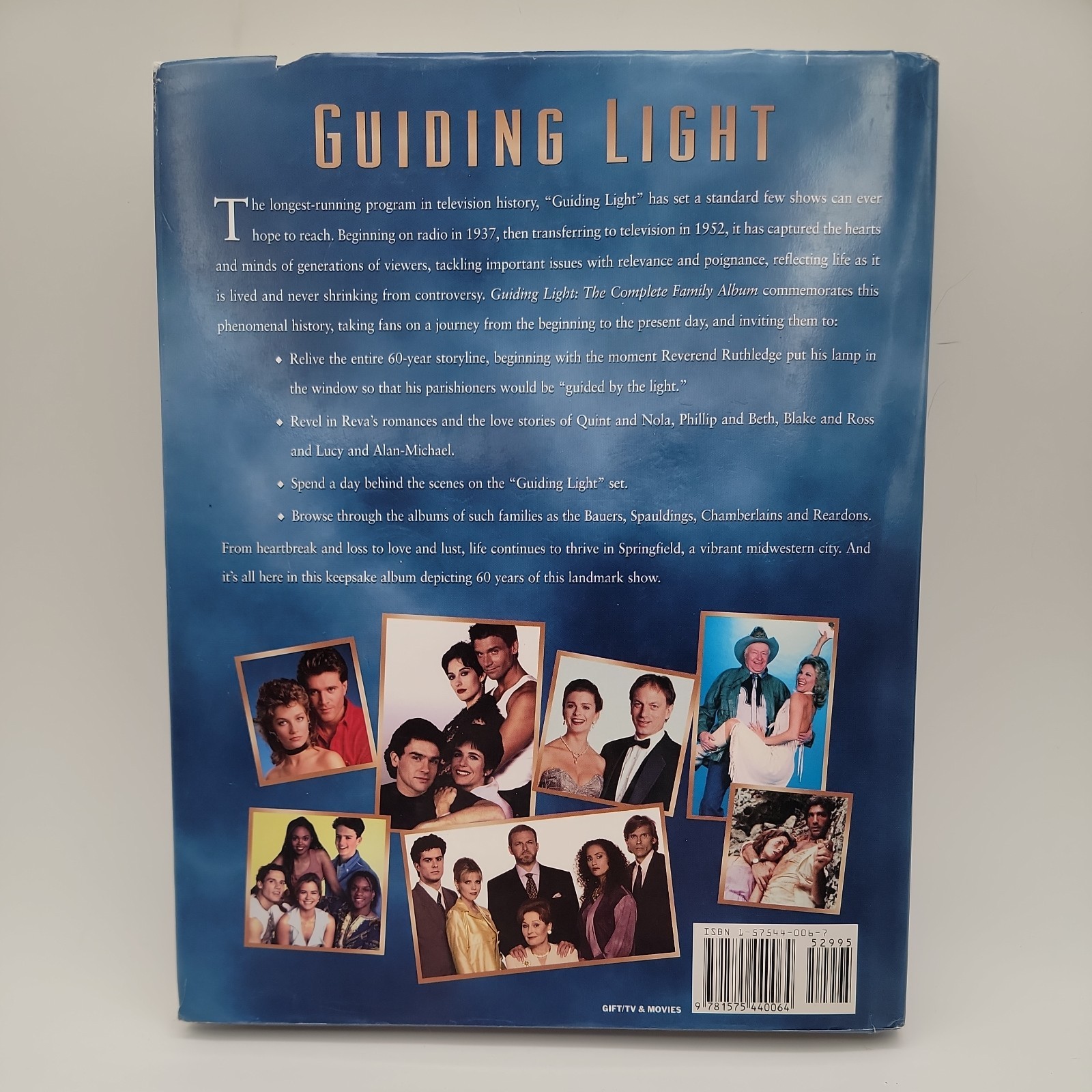 Guiding Light The Complete Family Album Special Anniversary Edition 1st Ed. 1997