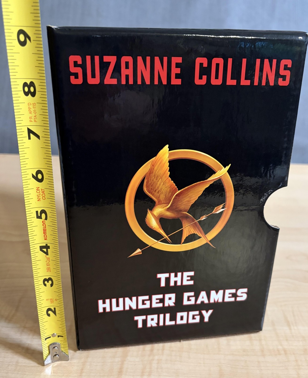 Hunger Games Trilogy Boxed Set 3 Books Suzanne Collins Scholastic Hardcover