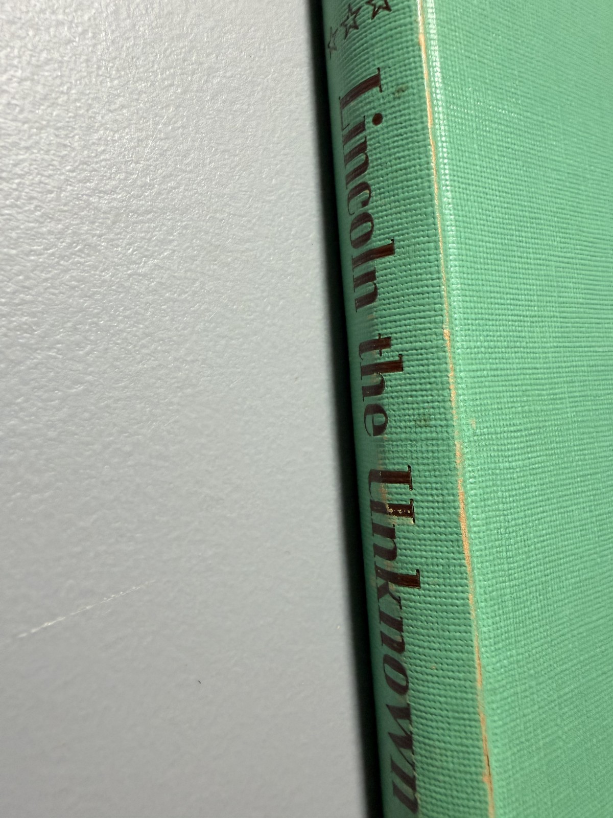 Lincoln the Unknown Dale Carnegie 1932 Hardcover First Edition Good Cloth