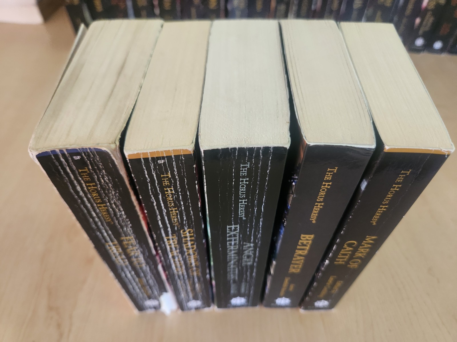 Horus Heresy first 25 books of series, vols 1-25, Warhammer 40K 30K, complete