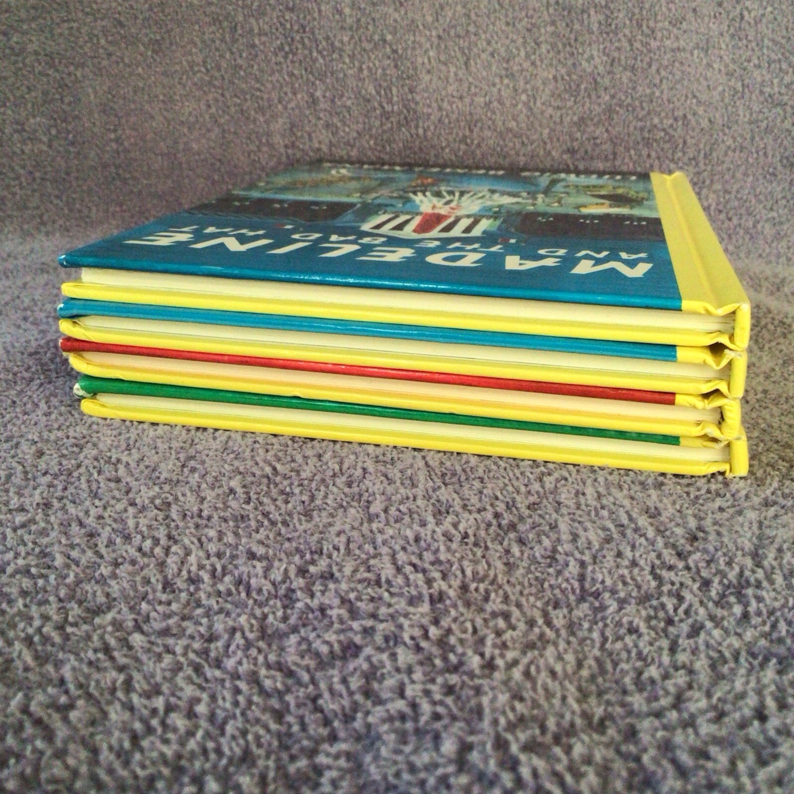 ✨4 Vintage 1992 MADELINE BOOK LOT By Ludwig Bemelmans – Trade Size Hardcover