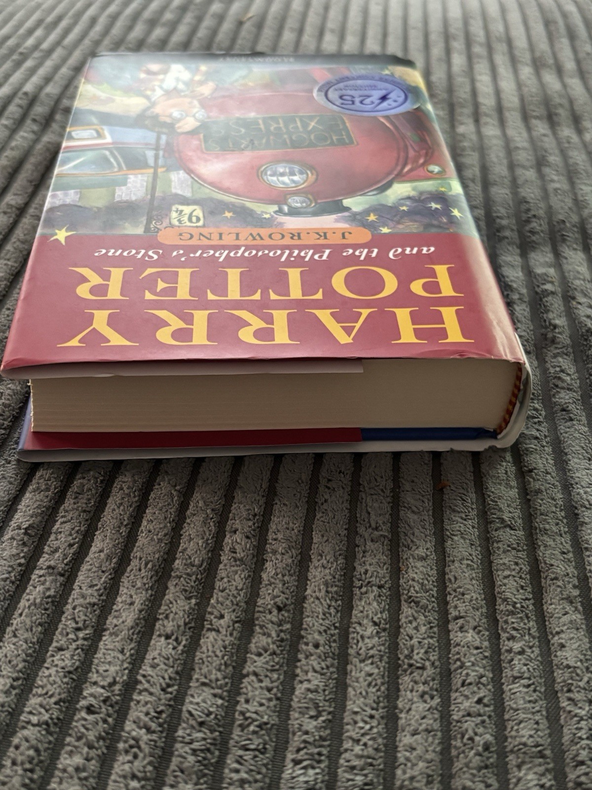 Harry Potter & the Philosopher’s Stone Hardcover UK 25th Anniversary 1st Edition
