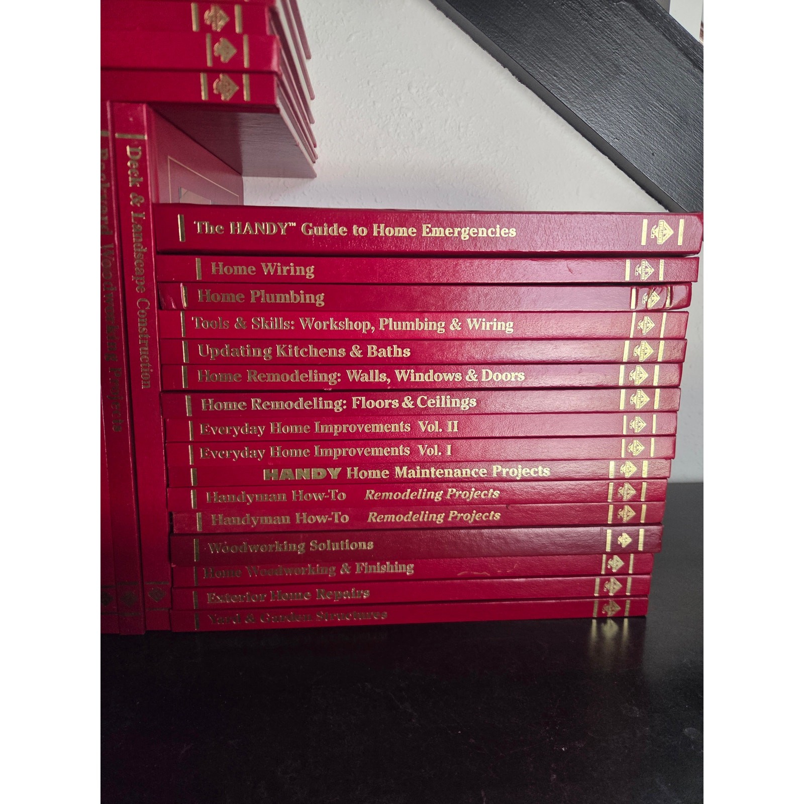 48 Handyman Club America DIY Home Improvement Woodworking Hardcover Books