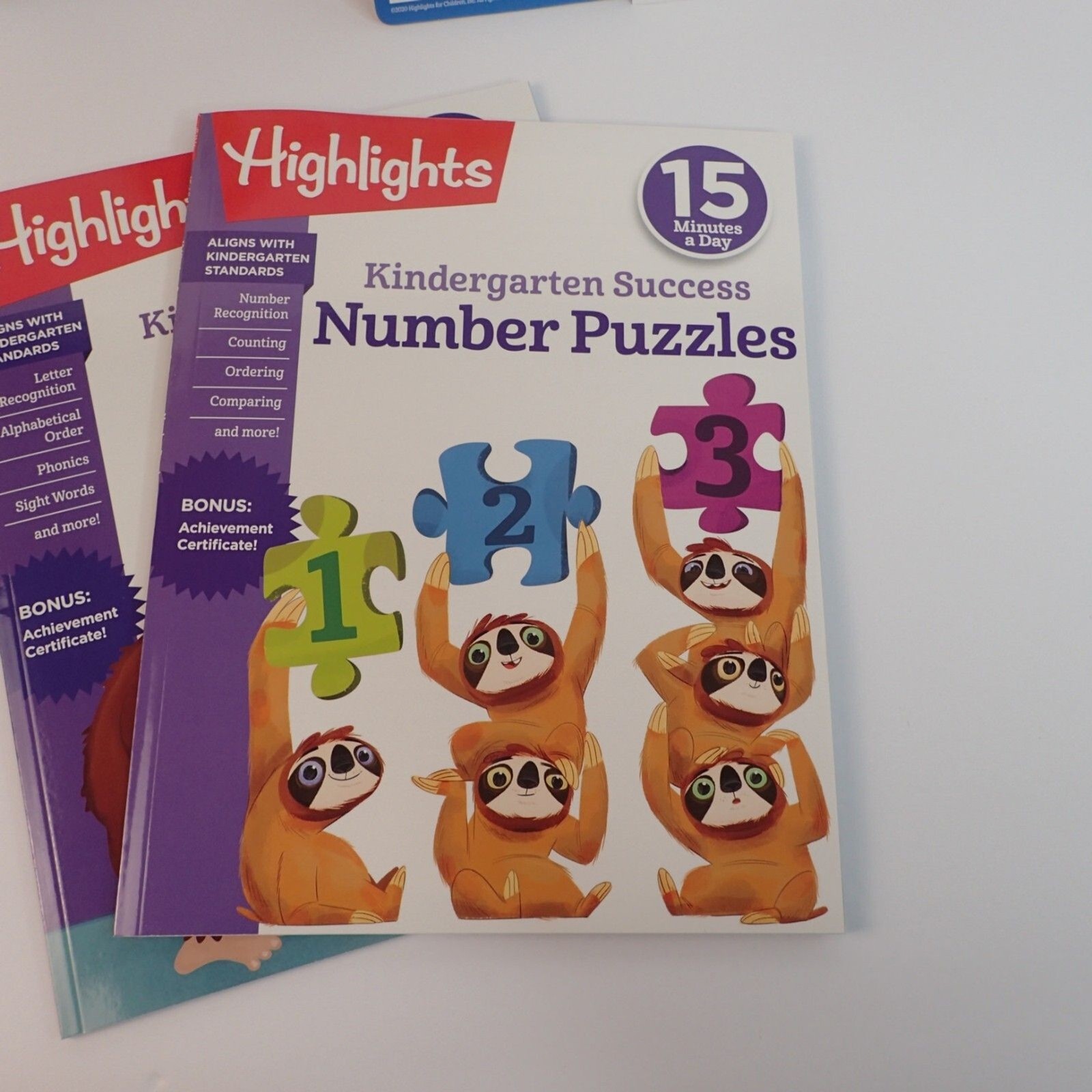 Highlights 15 Minutes A Day Kindergarten Success My Learning Box + Bonus Items!